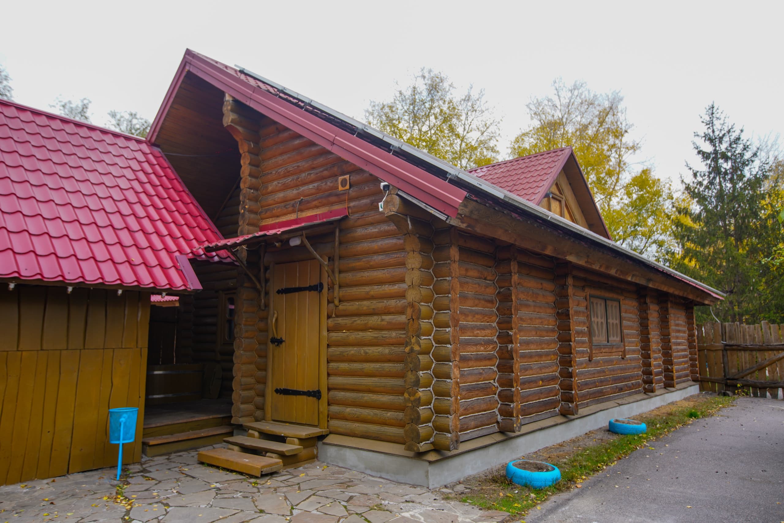 Лазня на дровах Глухомань