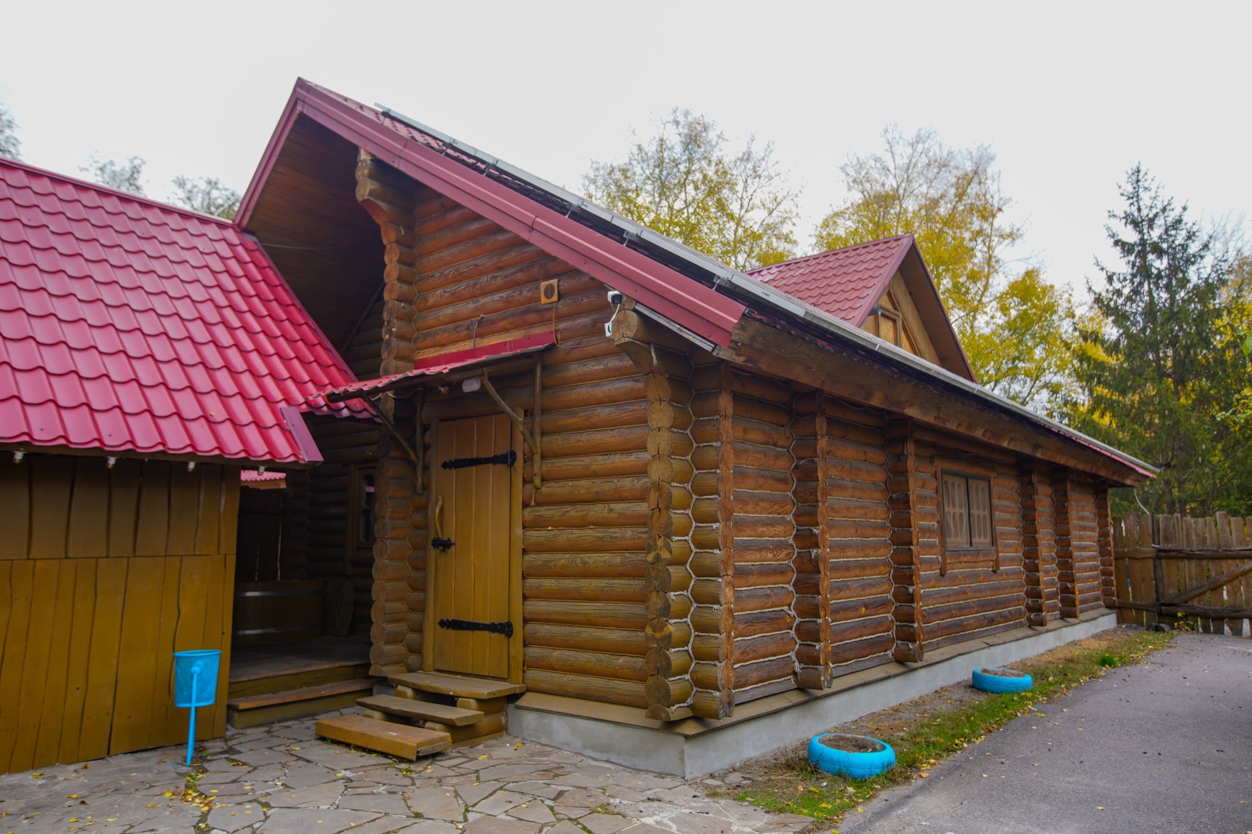 Лазня на дровах Глухомань — зовнішній вигляд